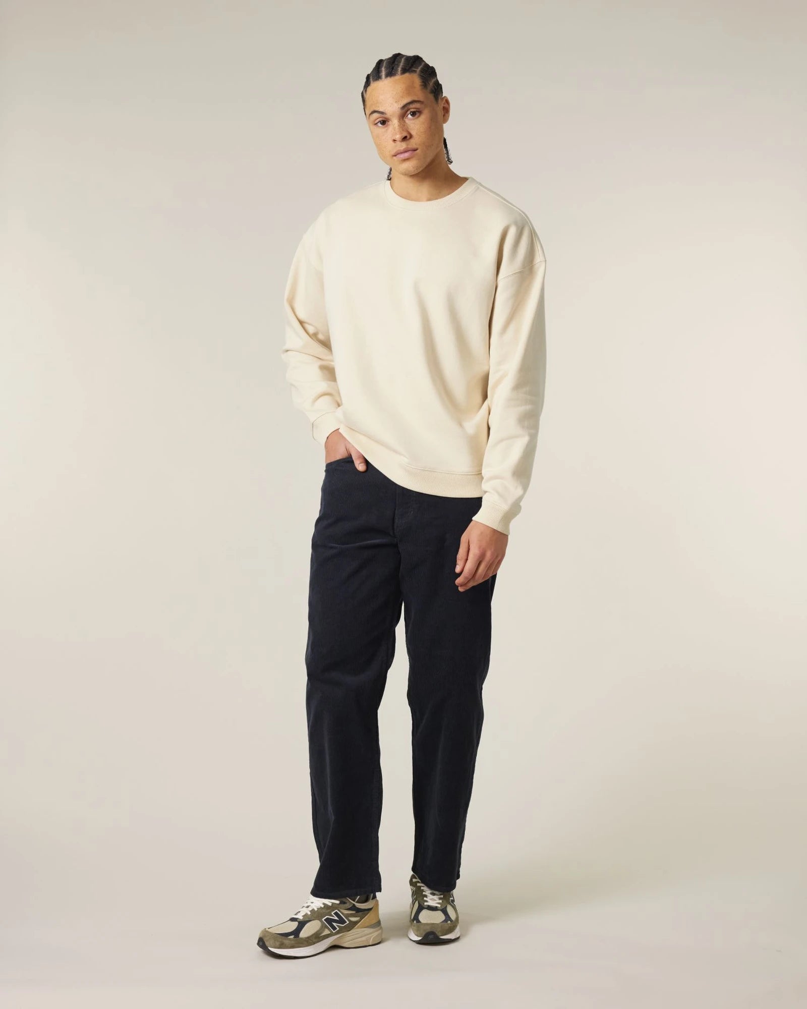 Felpa cotone bio Stanley/Stella Radder 2.0 da personalizzare - grezzo naturale
