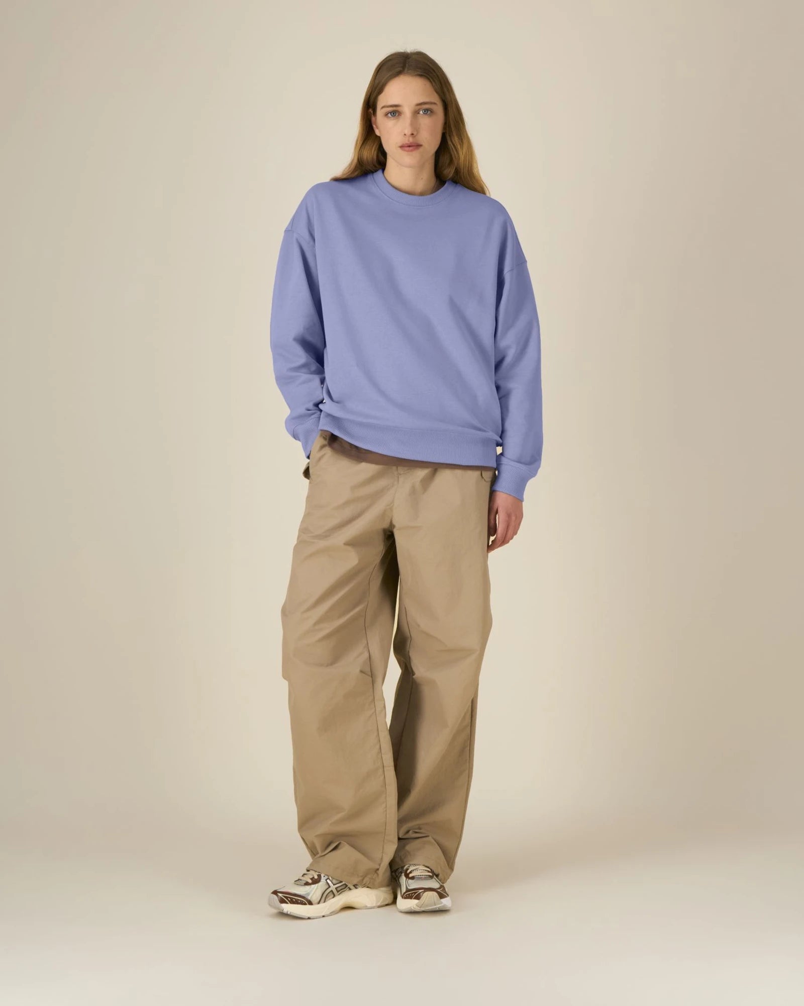 Felpa cotone bio Stanley/Stella Radder 2.0 da personalizzare - Viola
