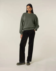 Felpa cotone bio Stanley/Stella Radder 2.0 da personalizzare - Kaki
