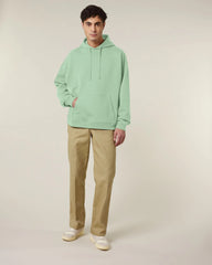 Felpa cotone bio Stanley/Stella Slammer da personalizzare - Verde giada brumoso
