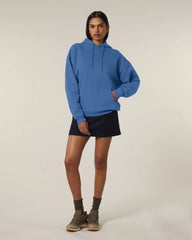 Felpa cotone bio Stanley/Stella Slammer da personalizzare - Blu Mindful