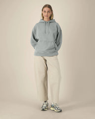 Felpa cotone bio Stanley/Stella Slammer 2.0 da personalizzare - Tinto in capo grigio nebbia