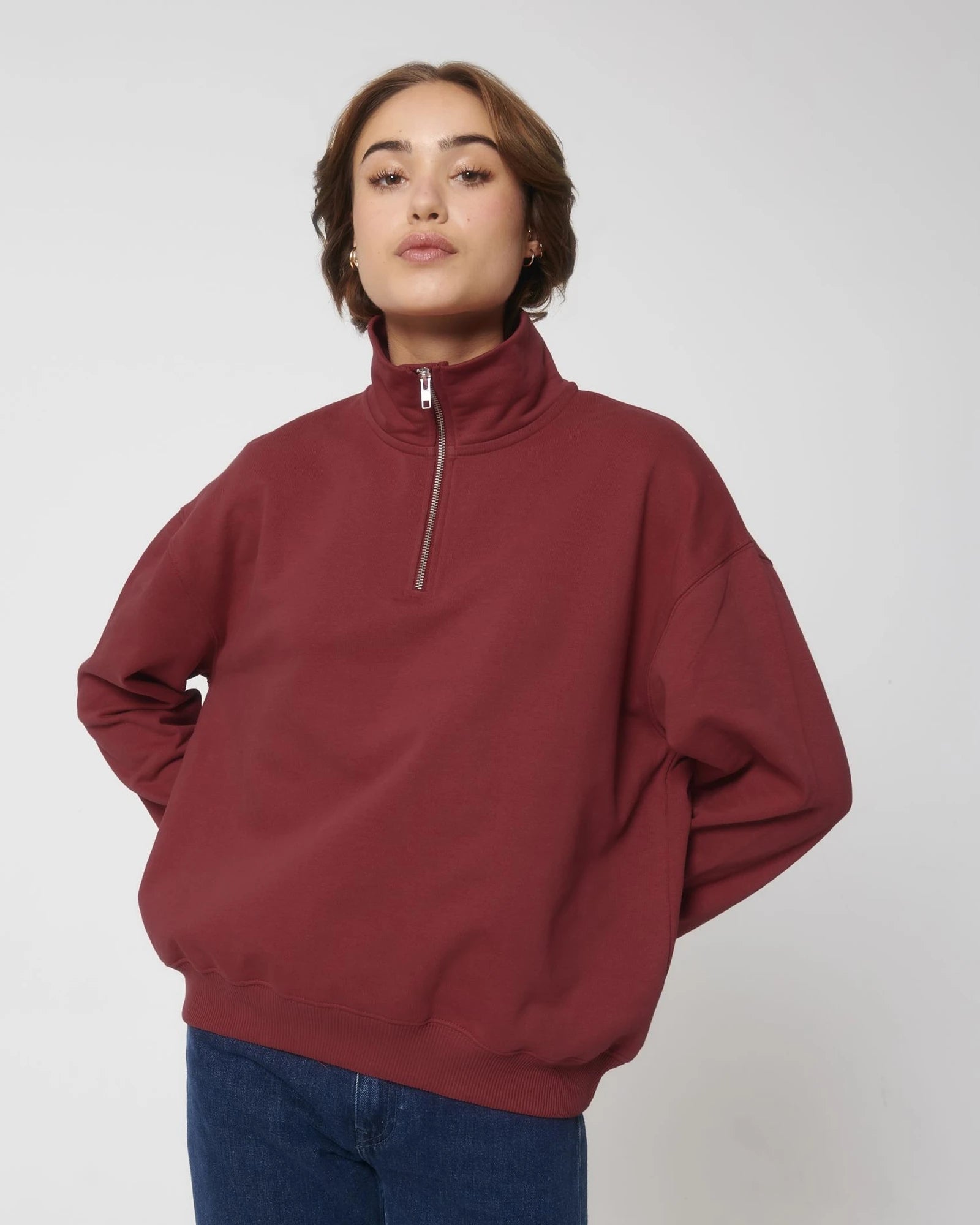 Felpa cotone bio Stanley/Stella Miller Dry da personalizzare - 12
