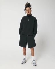 Felpa cotone bio Stanley/Stella Miller Dry da personalizzare - Nero