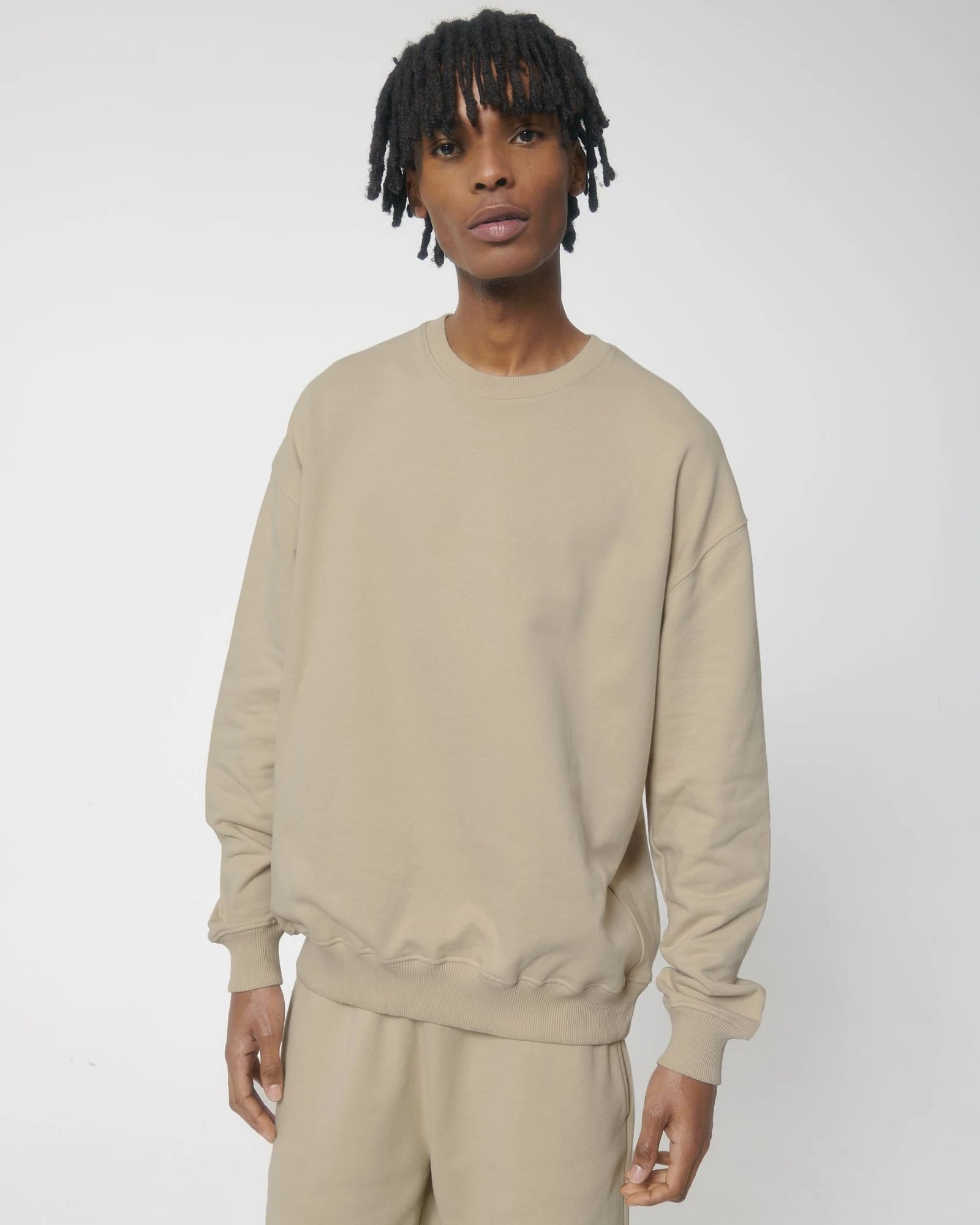 Felpa cotone bio Stanley/Stella Ledger Dry da personalizzare - Desert Dust