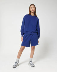 Felpa cotone bio Stanley/Stella Ledger Dry da personalizzare - blu worker