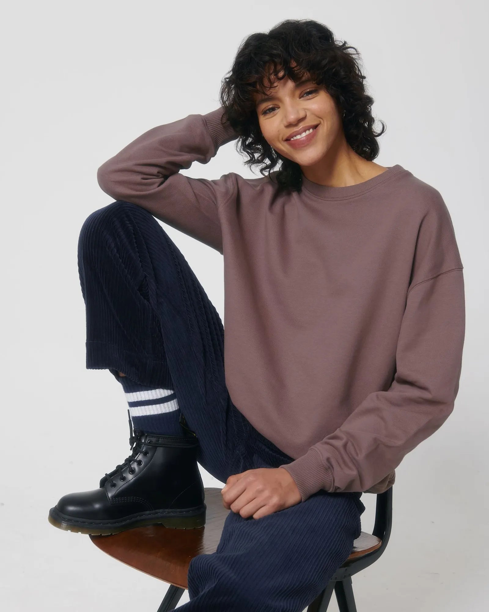 Felpa cotone bio Stanley/Stella Ledger Dry da personalizzare - Kaffa Coffee