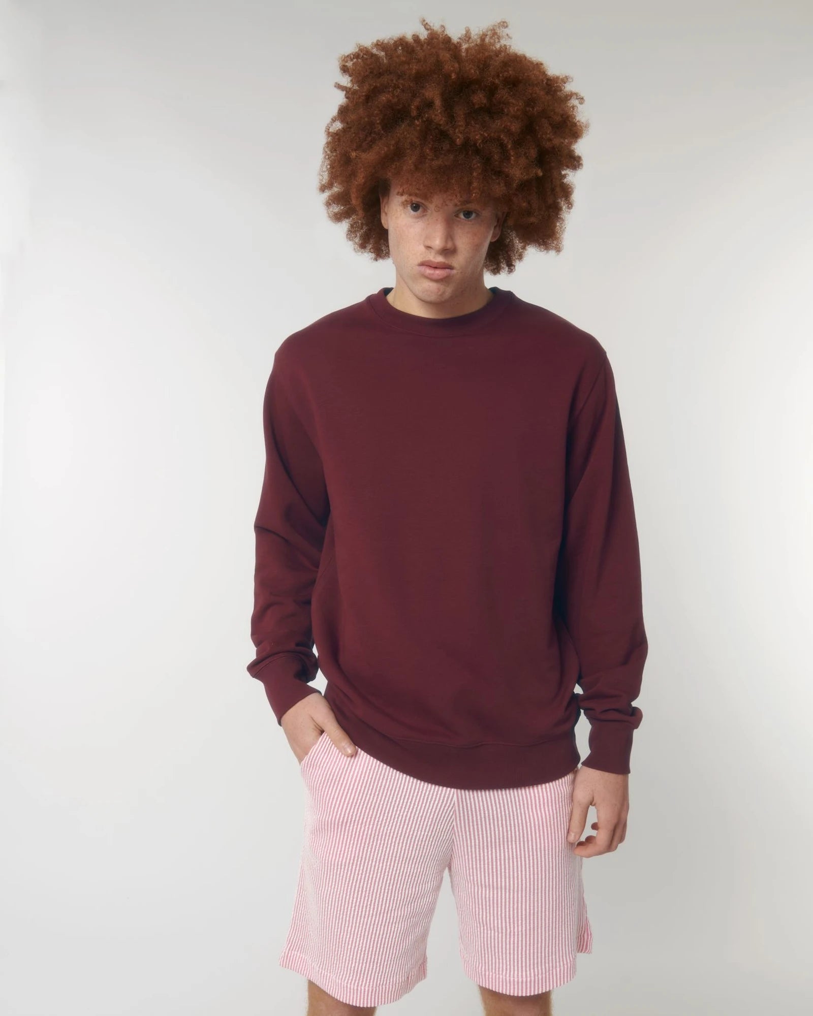 Felpa cotone bio Stanley/Stella Matcher da personalizzare - 24