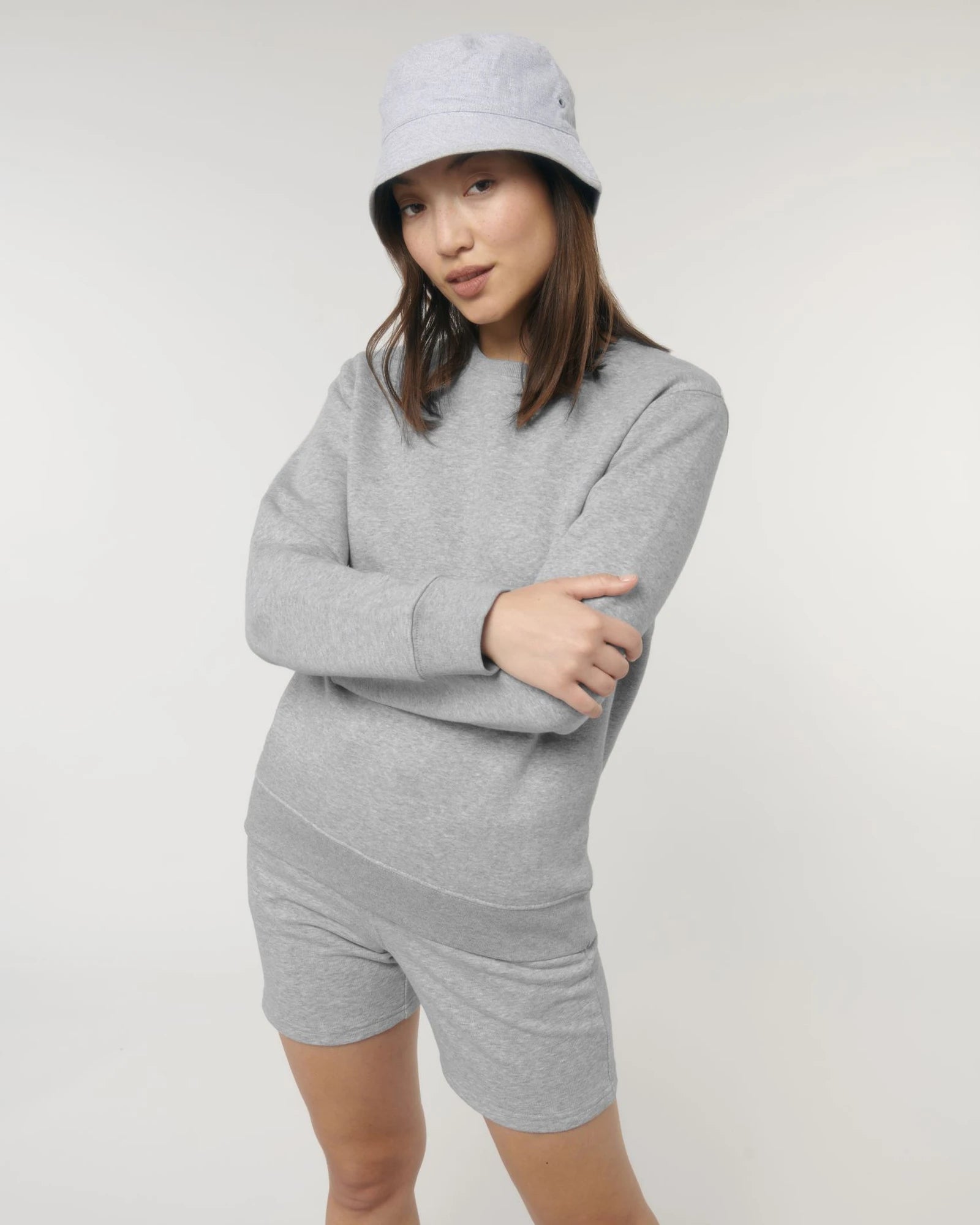 Felpa cotone bio Stanley/Stella Matcher da personalizzare - 12