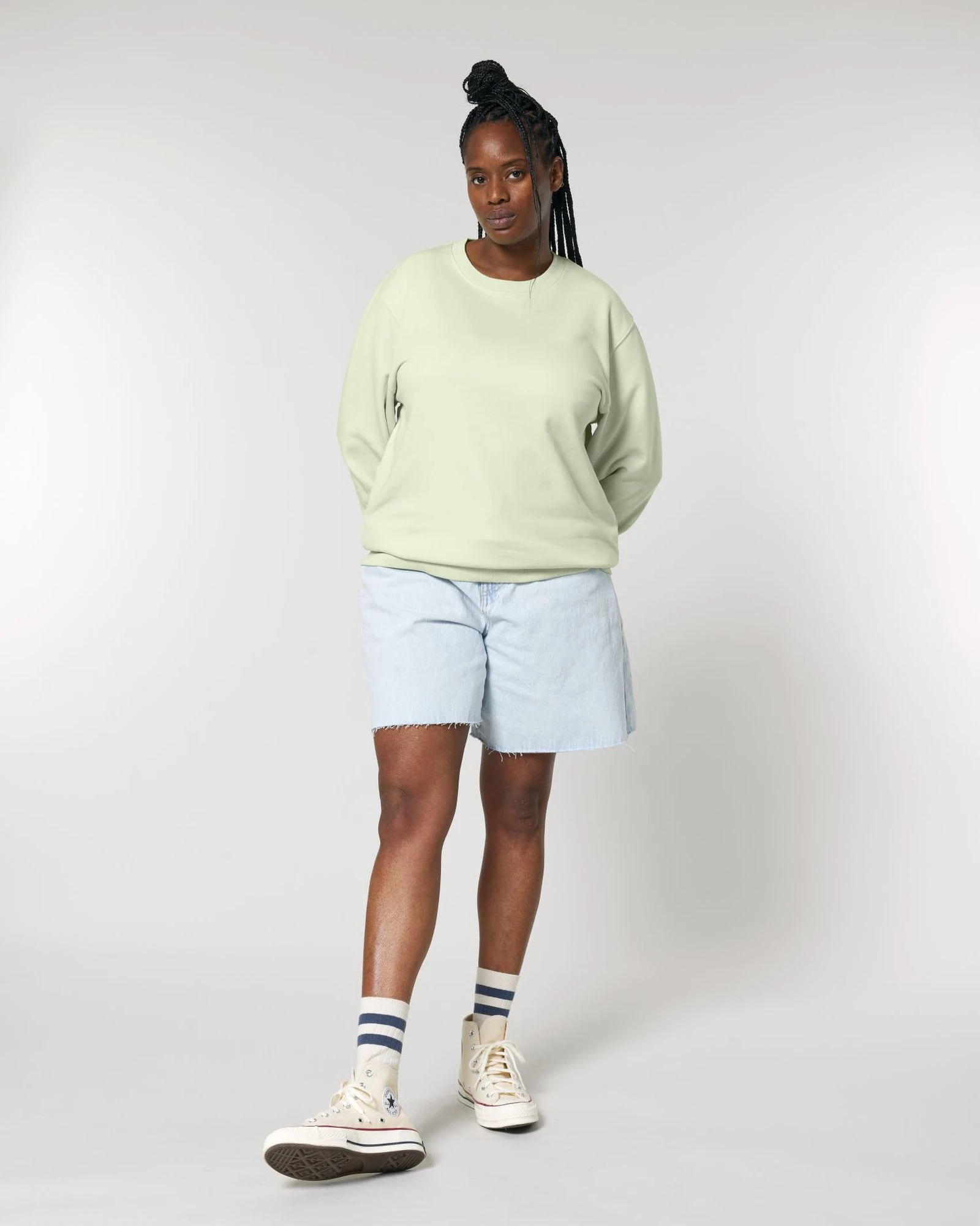 Felpa cotone bio Stanley/Stella Matcher da personalizzare - 43