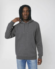 Felpa cotone riciclato Stanley/Stella da personalizzare - Re-Nero