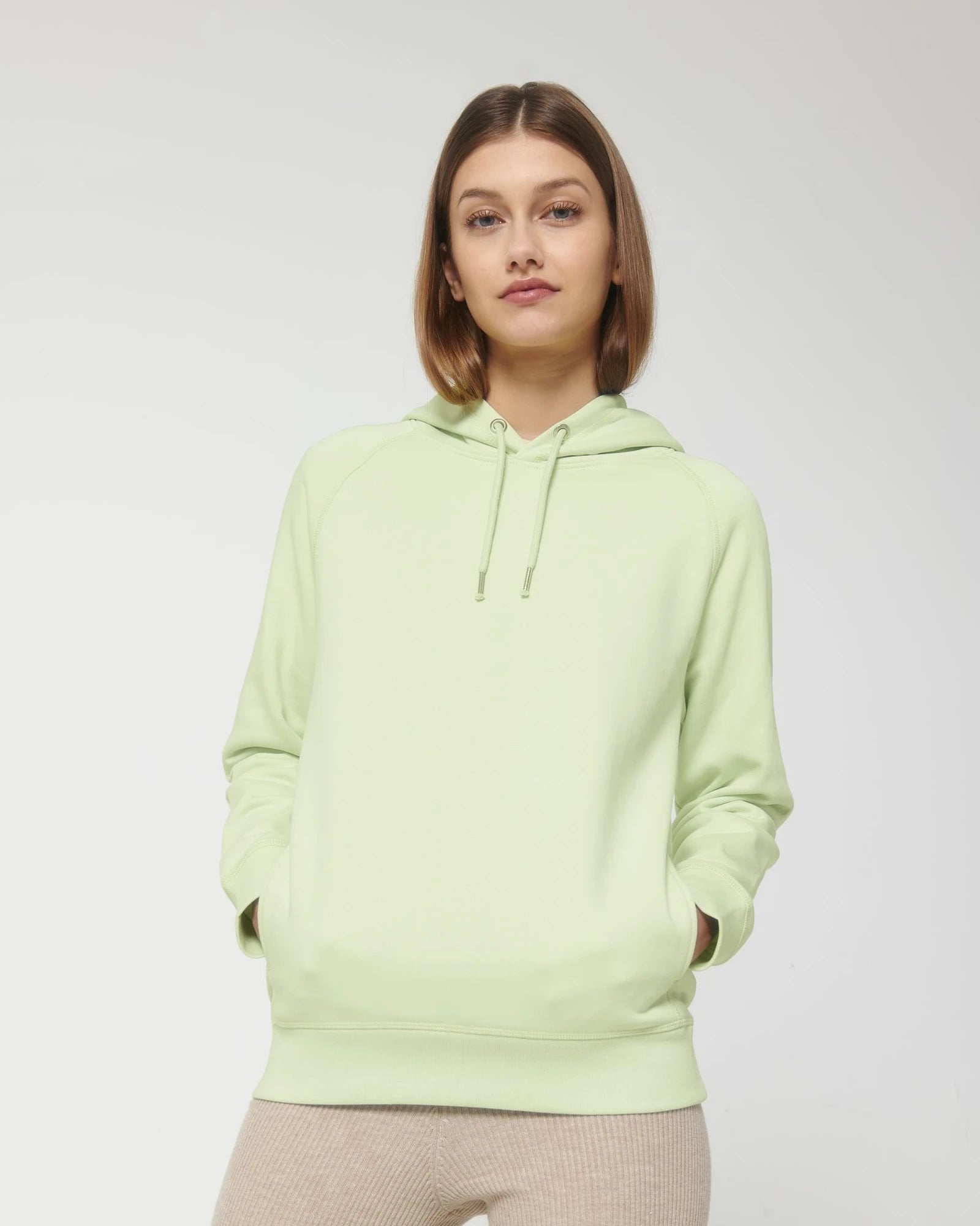 Felpa cotone bio Stanley/Stella Sider da personalizzare - Verde stelo