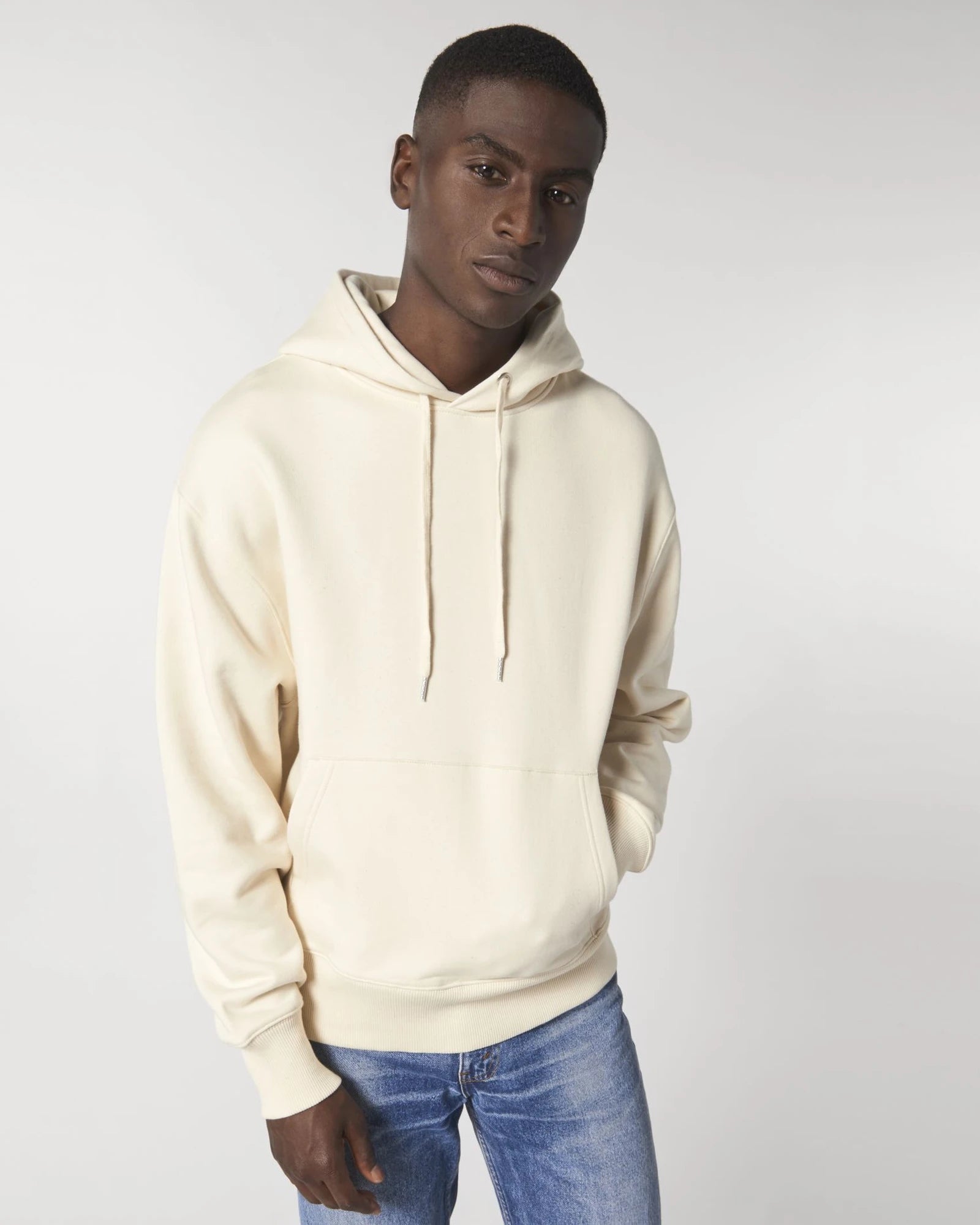 Felpa cotone bio Stanley/Stella Slammer da personalizzare - grezzo naturale