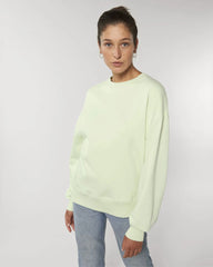 Felpa cotone bio Stanley/Stella Radder da personalizzare - Verde stelo