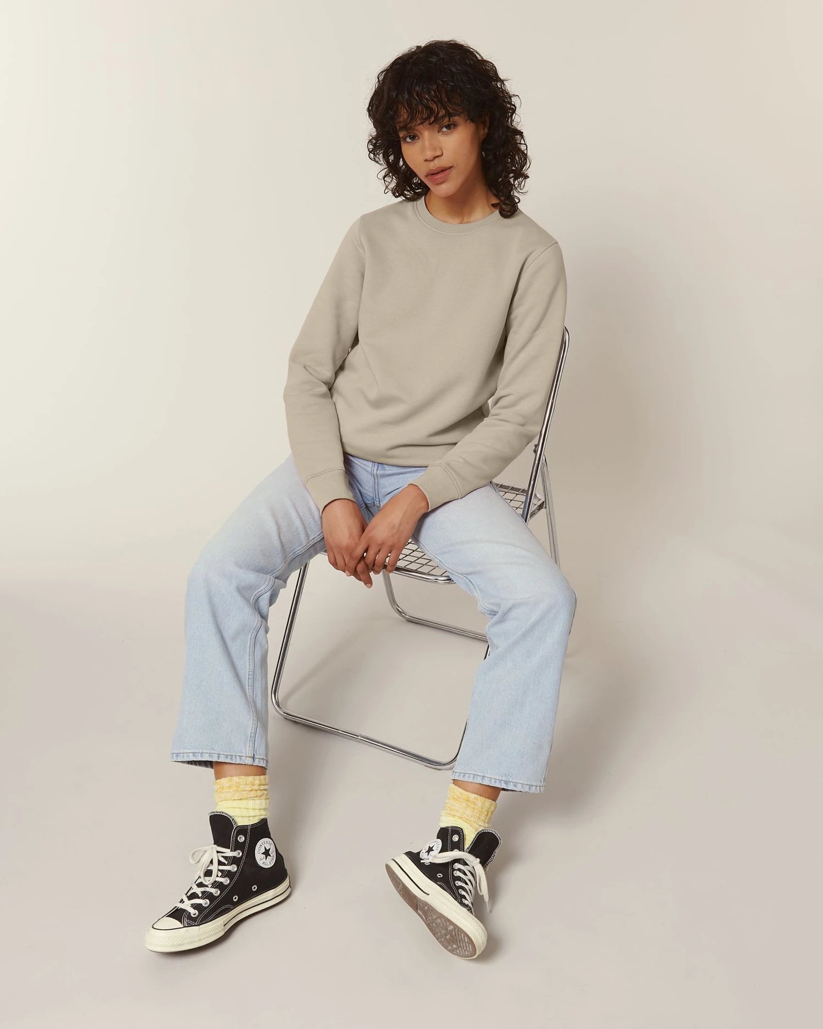 Felpa cotone bio Stanley/Stella Roller da personalizzare - Desert Dust