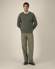Felpa cotone bio Stanley/Stella Roller da personalizzare - Kaki