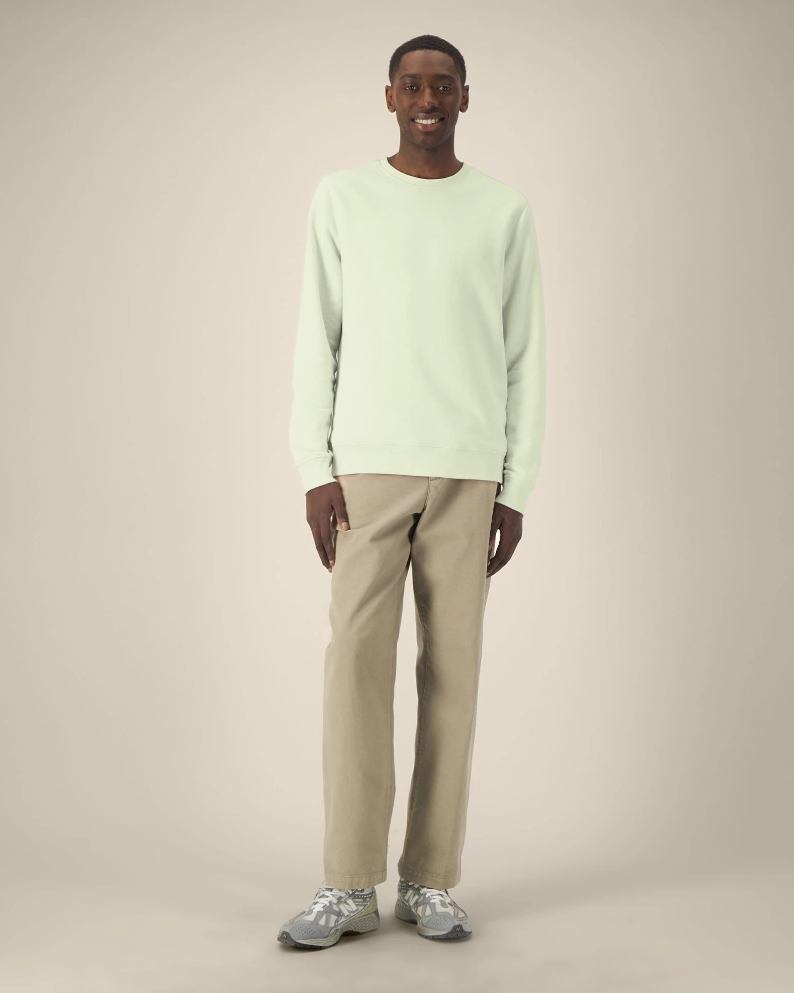 Felpa cotone bio Stanley/Stella Roller da personalizzare - Verde stelo
