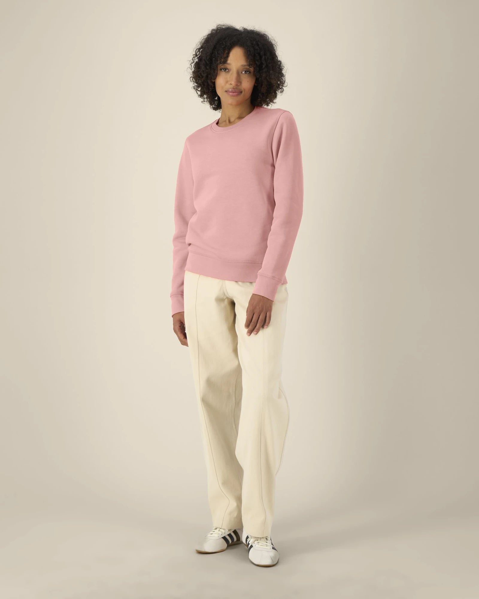 Felpa cotone bio Stanley/Stella Roller da personalizzare - Rosa Canyon