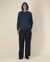 Felpa cotone bio Stanley/Stella Roller da personalizzare - Blu Navy