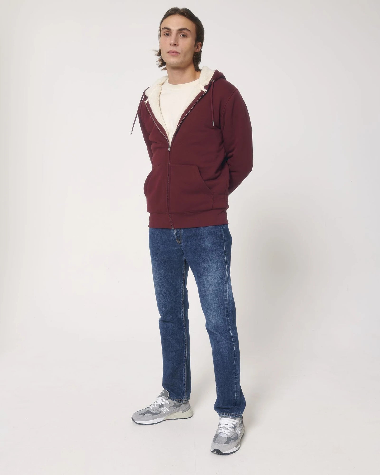 Felpa zip cotone bio Stanley/Stella Hygger da personalizzare - 10
