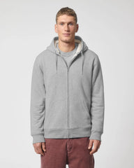Felpa zip cotone bio Stanley/Stella Hygger da personalizzare - 7