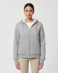 Felpa zip cotone bio Stanley/Stella Hygger da personalizzare - 9