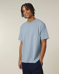 T-shirt manica lunga cotone bio Stanley/Stella da personalizzare - G. Dyed Blue Stone
