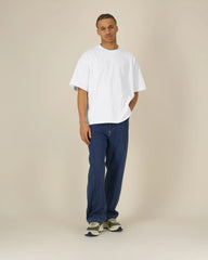 T-shirt oversize Stanley/Stella Asher da personalizzare - Bianco