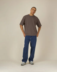 T-shirt oversize Stanley/Stella Asher da personalizzare - Marrone moka