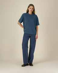 T-shirt oversize Stanley/Stella Asher da personalizzare - Verde petrolio