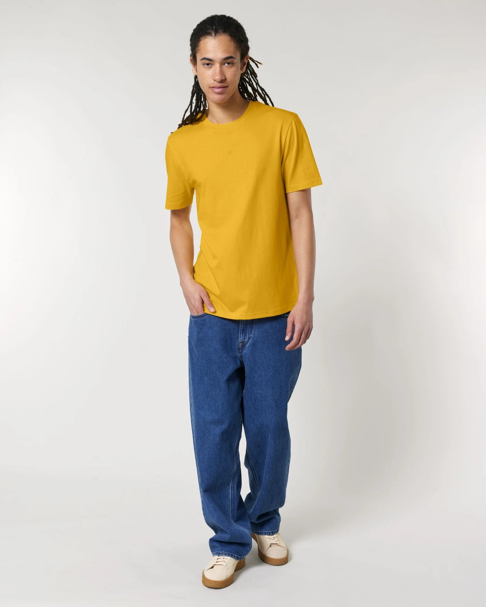 T-shirt Stanley/Stella Creator 2.0 da personalizzare - Giallo Spectra
