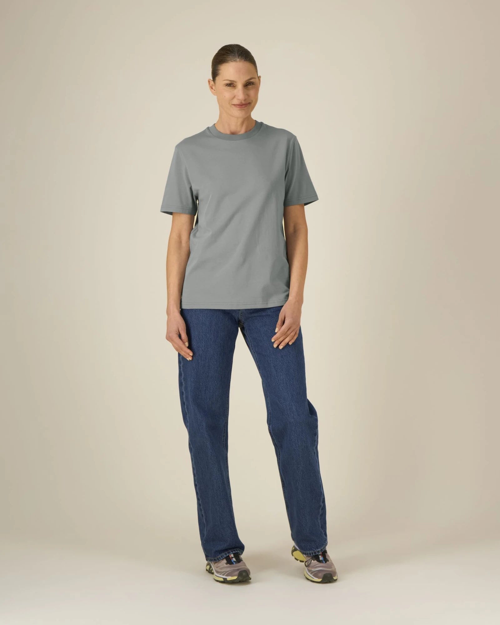 T-shirt Stanley/Stella Creator 2.0 da personalizzare - Grigio nebbia