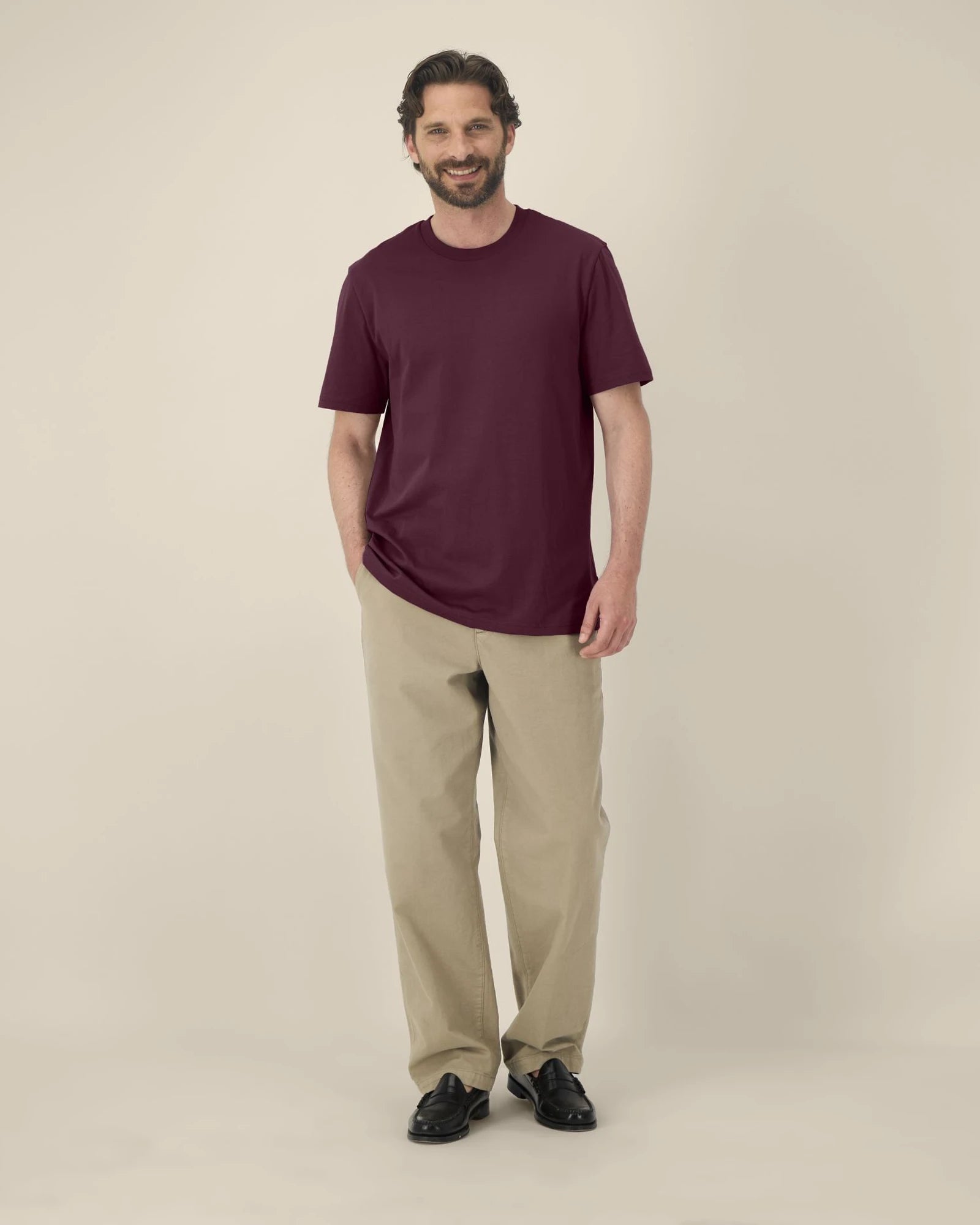 T-shirt Stanley/Stella Creator 2.0 da personalizzare - Prugna Intenso