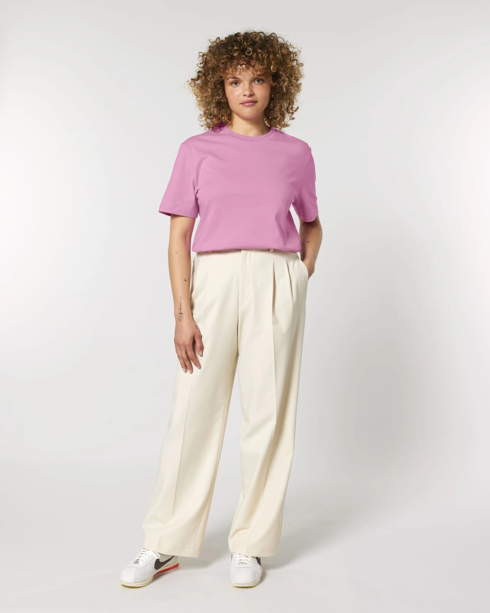 T-shirt Stanley/Stella Creator 2.0 da personalizzare - Bubble Pink