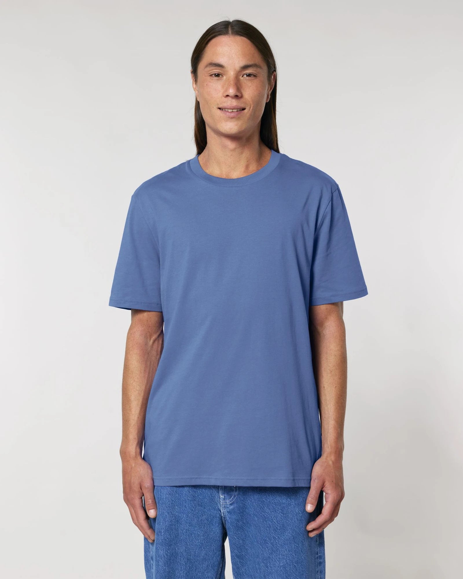 T-shirt Stanley/Stella Creator 2.0 da personalizzare - Blu Brillante