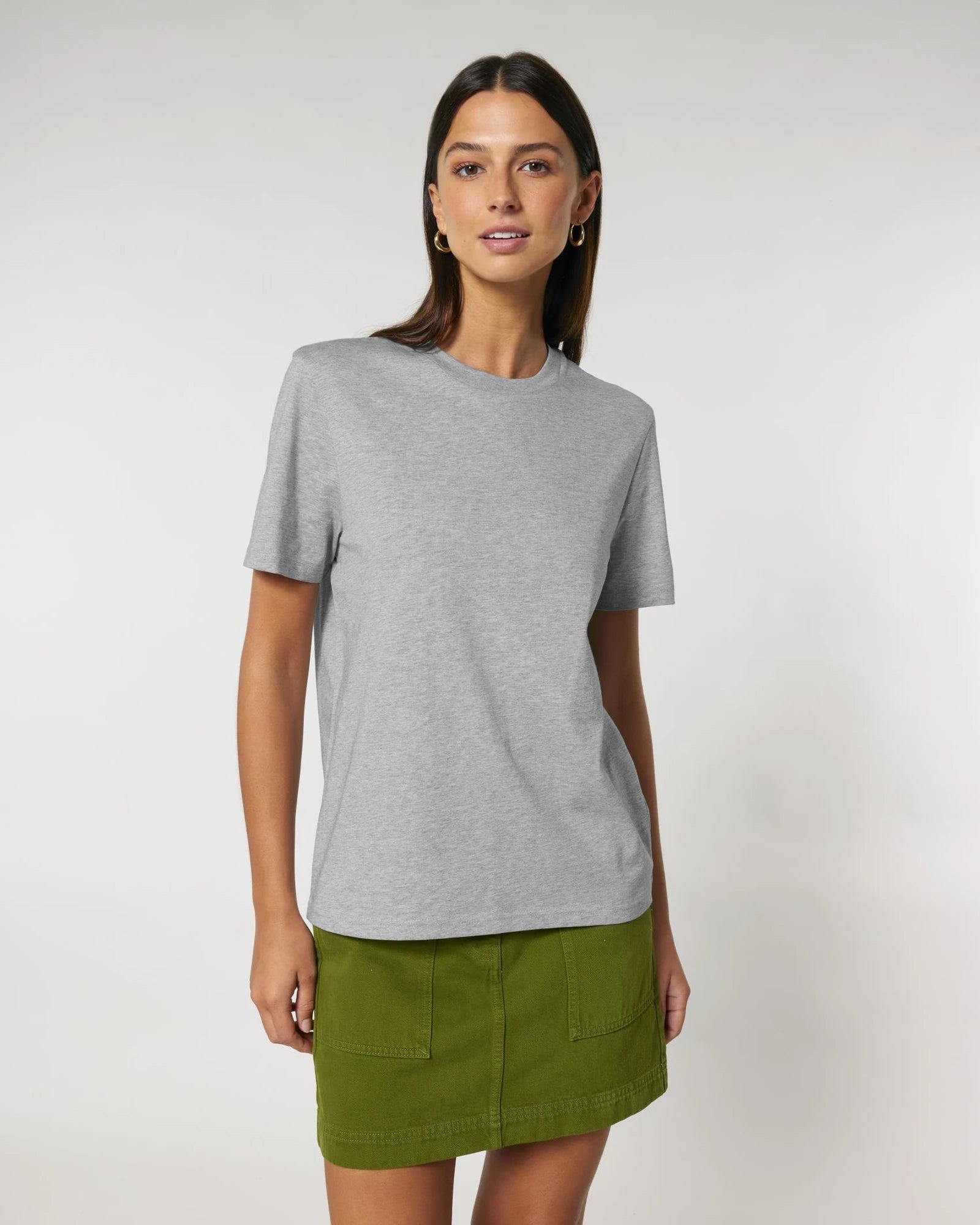 T-shirt Stanley/Stella Creator 2.0 da personalizzare - Grigio melange