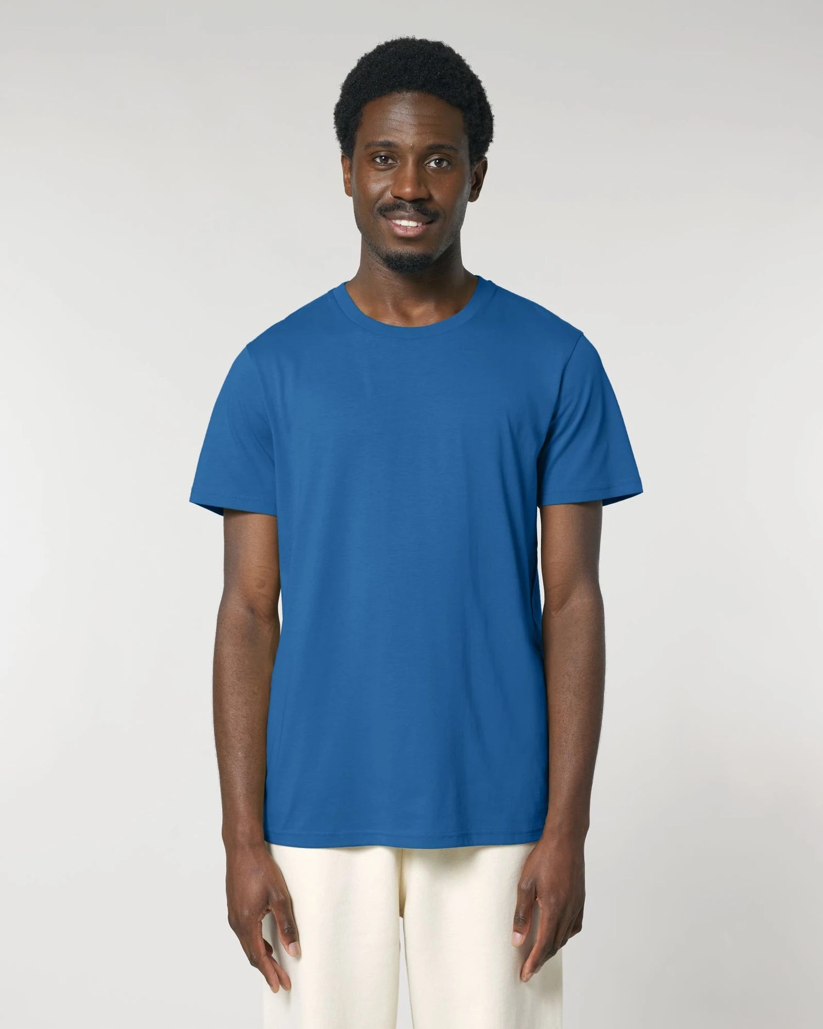 T-shirt cotone bio Stanley/Stella Crafter da personalizzare - Blu royal
