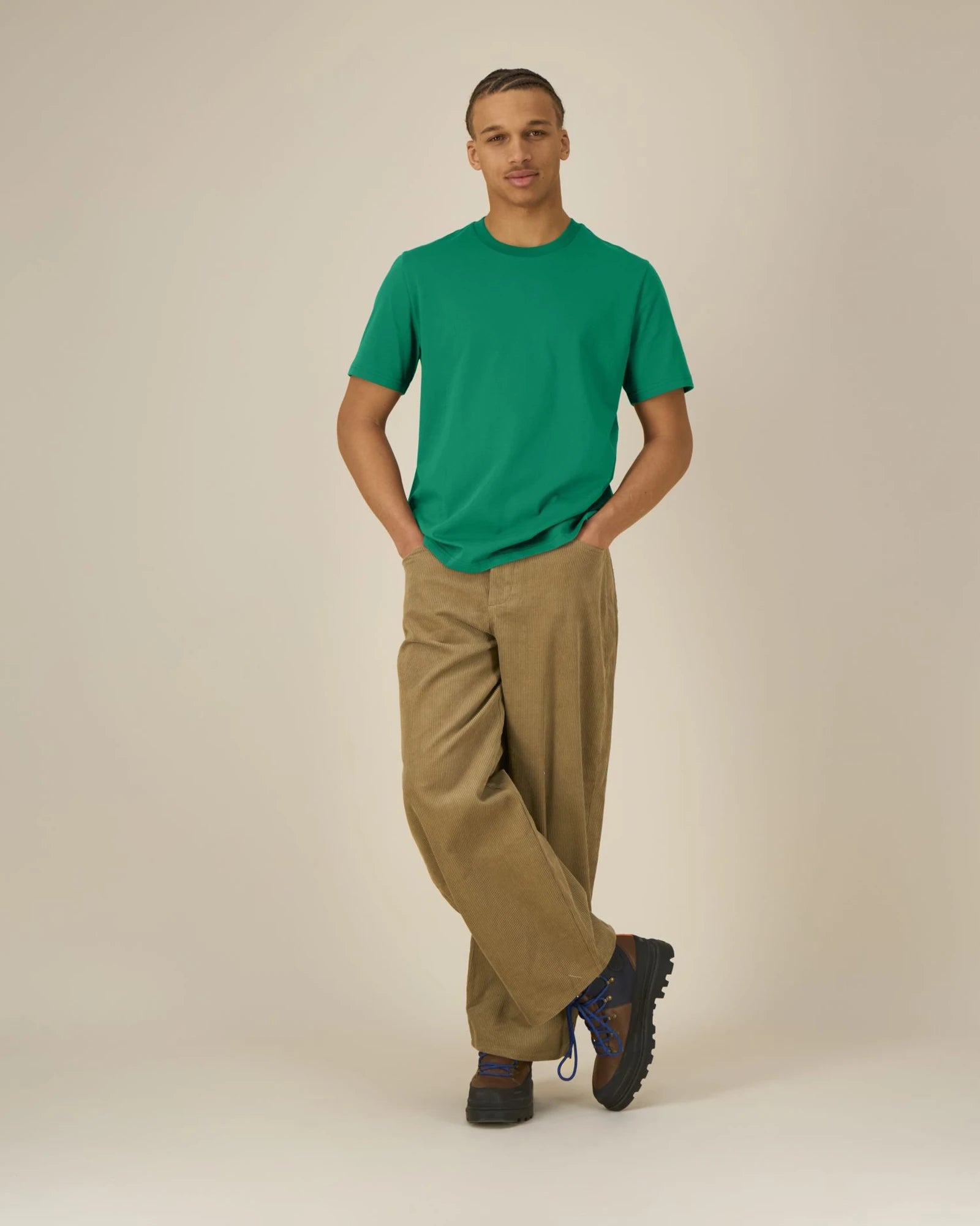 T-shirt cotone bio Stanley/Stella Crafter da personalizzare - Verde Rigoglioso