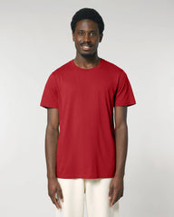 T-shirt cotone bio Stanley/Stella Crafter da personalizzare - Rosso