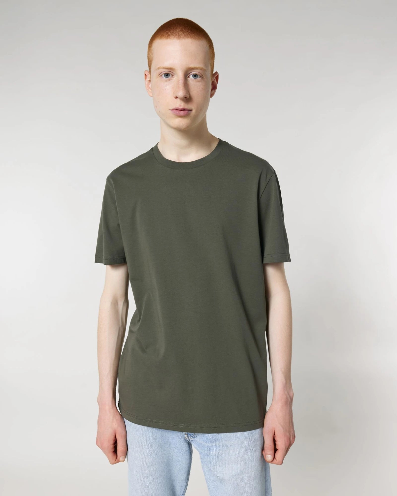 T-shirt cotone bio Stanley/Stella Crafter da personalizzare - Kaki