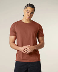 T-shirt cotone bio Stanley/Stella Crafter da personalizzare - marrone heritage