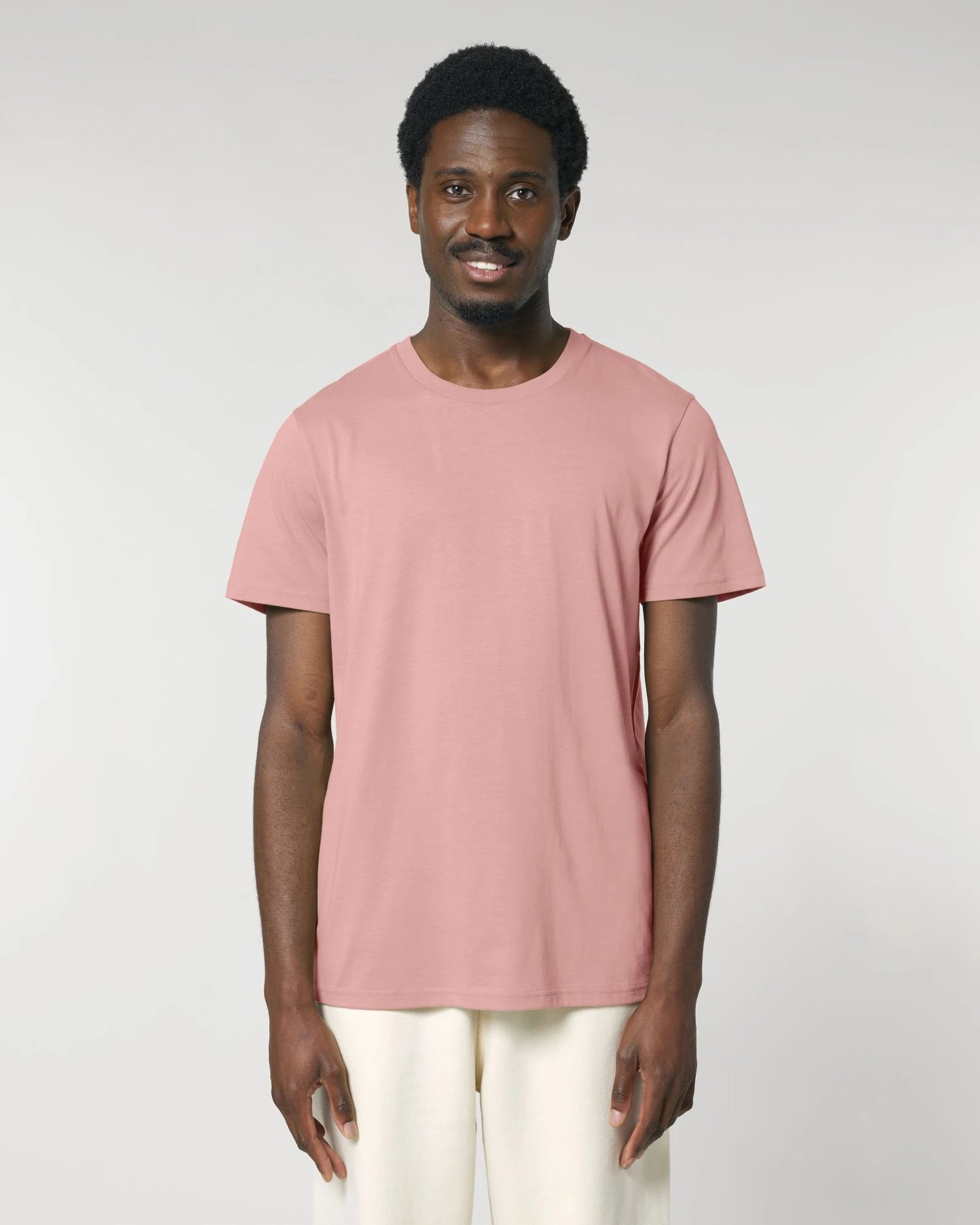 T-shirt cotone bio Stanley/Stella Crafter da personalizzare - Rosa Canyon