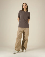 T-shirt cotone bio Stanley/Stella Crafter da personalizzare - Marrone moka