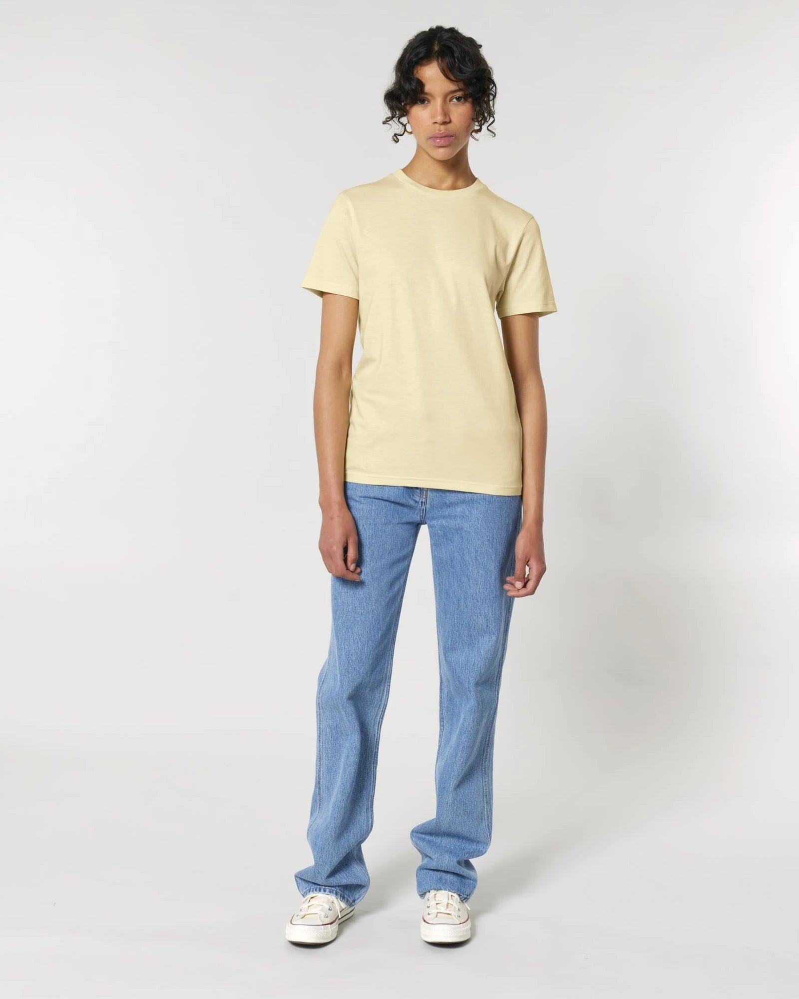 T-shirt cotone bio Stanley/Stella Crafter da personalizzare - Burro