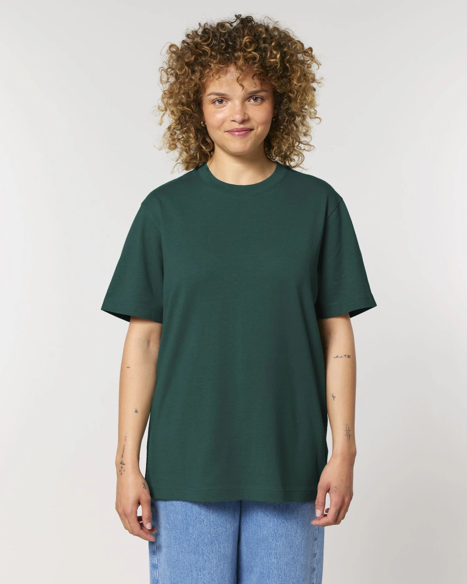T-shirt cotone bio Stanley/Stella Sparker 2.0 da personalizzare - Verde lucido
