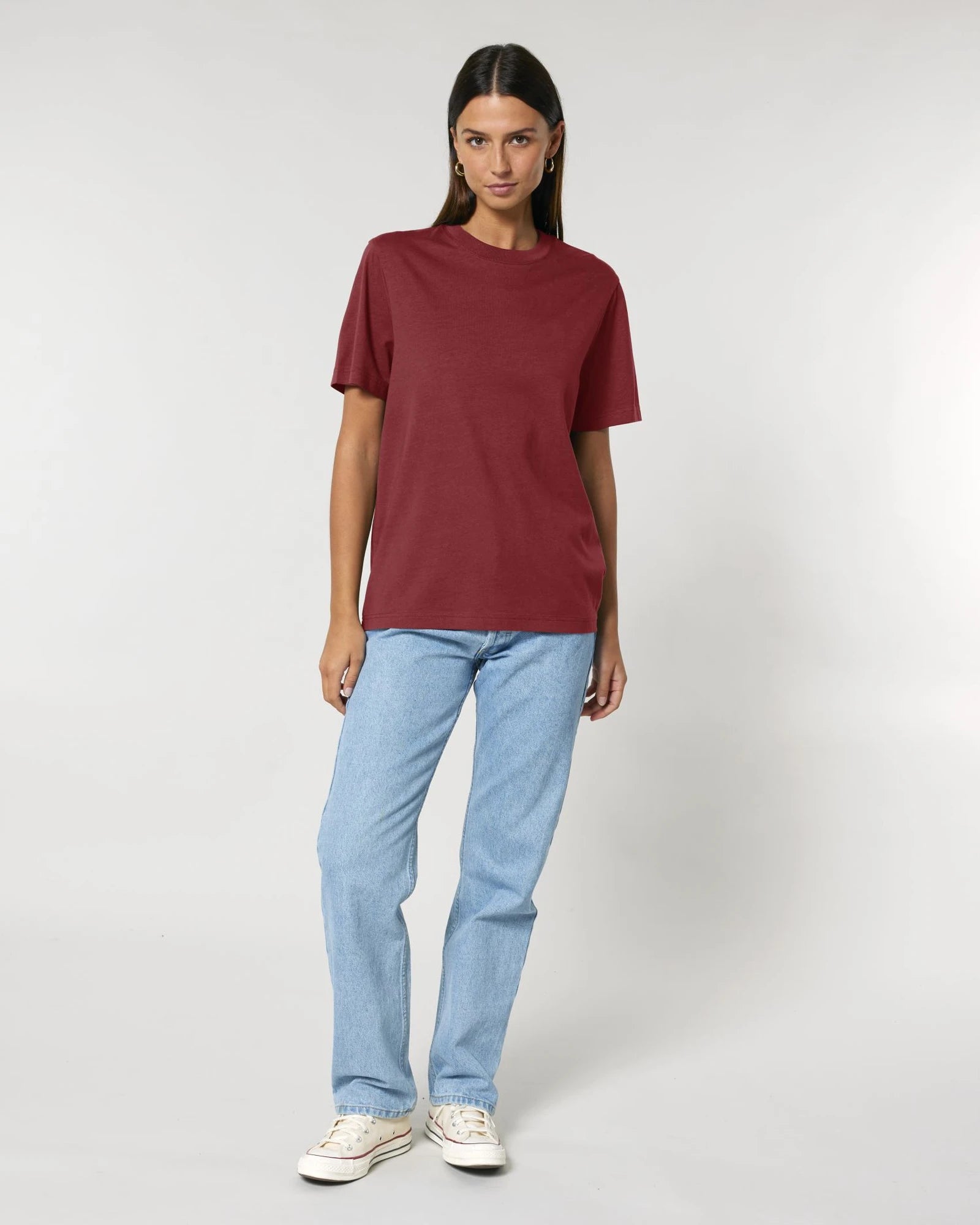 T-shirt cotone bio Stanley/Stella Sparker 2.0 da personalizzare - Red Earth
