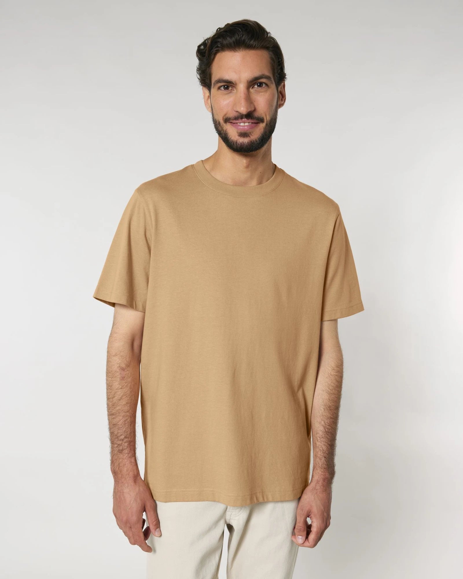 T-shirt cotone bio Stanley/Stella Sparker 2.0 da personalizzare - Latte
