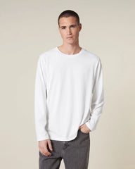 T-shirt manica lunga cotone bio Stanley/Stella da personalizzare - Bianco