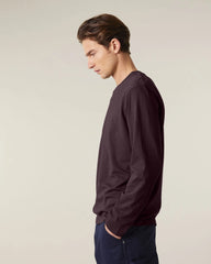T-shirt manica lunga cotone bio Stanley/Stella da personalizzare - Marrone Rossastro