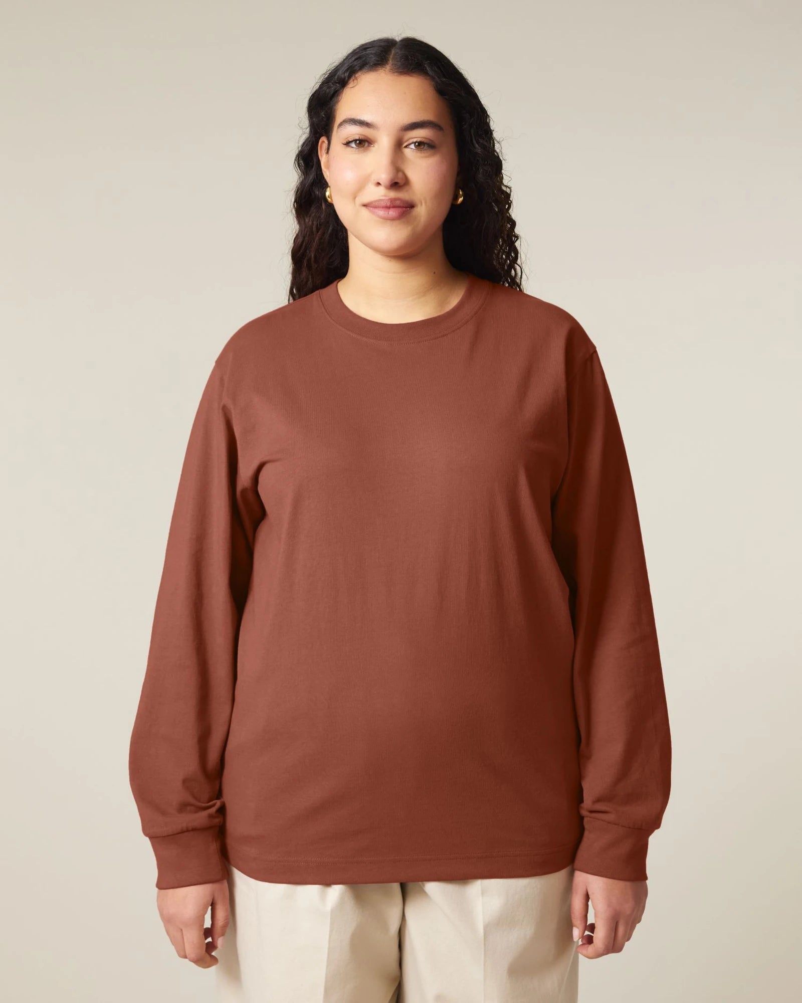 T-shirt manica lunga cotone bio Stanley/Stella da personalizzare - 24